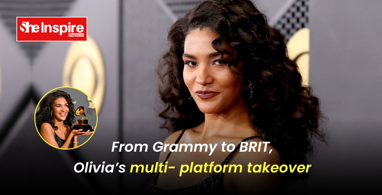 From Grammy to BRIT, Olivia’s multi- platform takeover